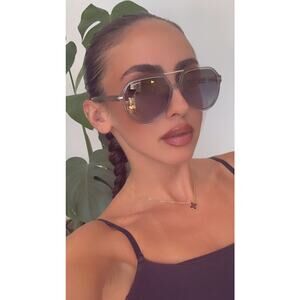 NEW Carrera 315/S Aviator Sunglasses Grey Transparent Mirror